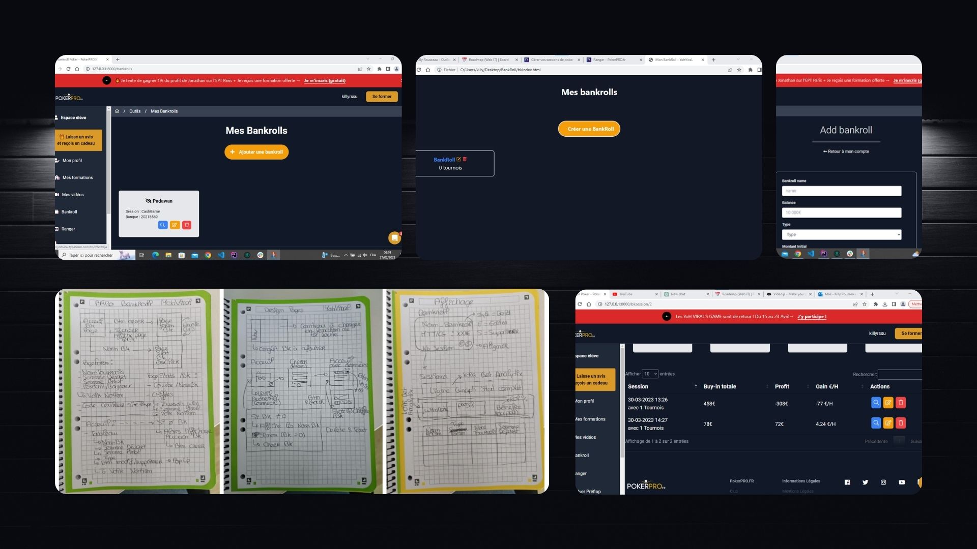 Yohviral Ltd, projet de développement web par Killy Rousseau — visuel 2 sur 3