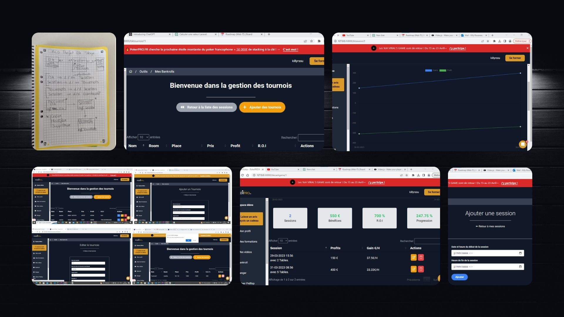 Yohviral Ltd, projet de développement web par Killy Rousseau — visuel 3 sur 3